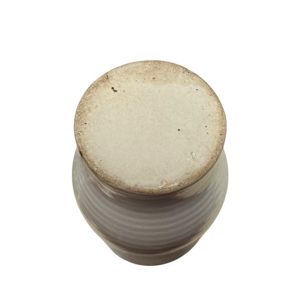 Vase Art Pottery Abstract Floral Stoneware Vintage Volup Handmade Flower Fairy - Picture 4 of 12